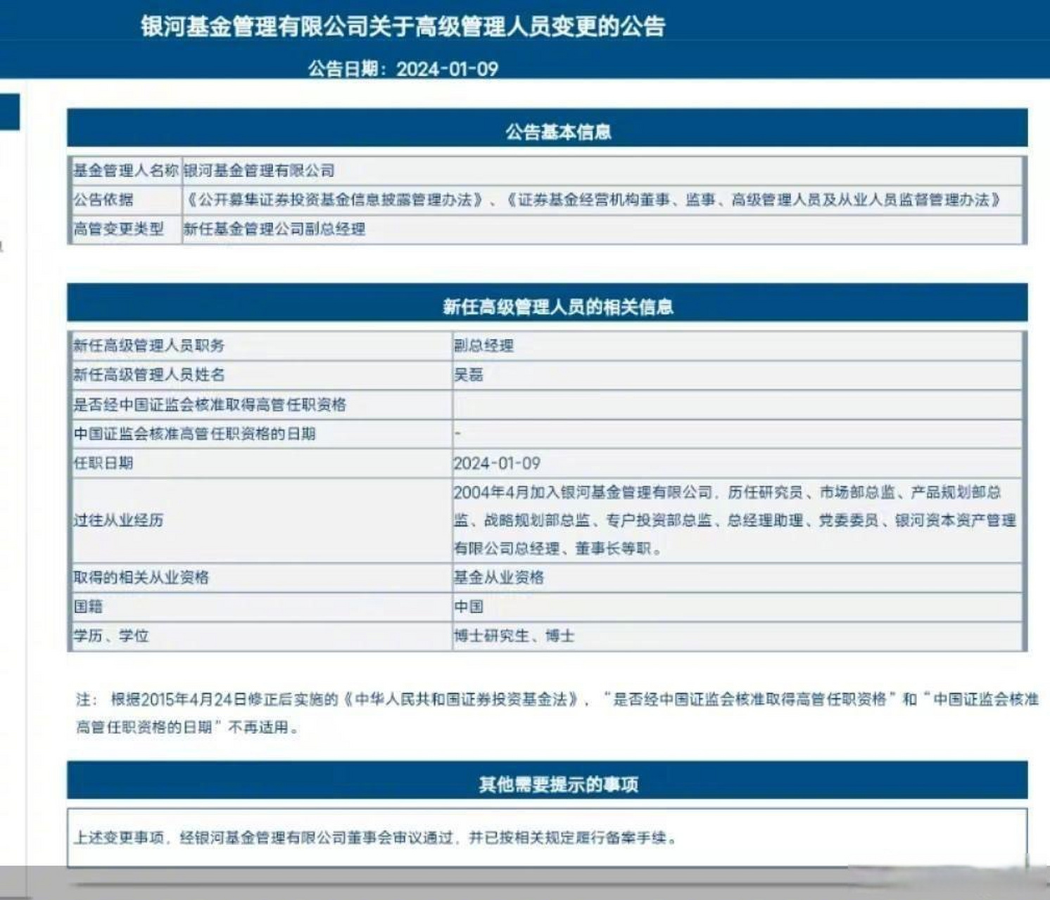 银河基金管理有限公司(银河基金管理有限公司总经理)